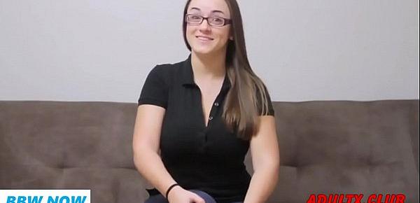  Chubby Teen Pawg In Jeans With Big Tits And Glasses